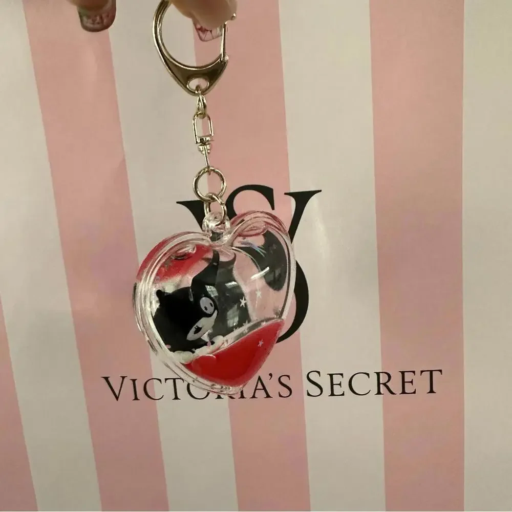 Sanrio Kuromi Heart Keychain